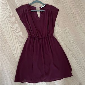 Maroon Lush Dress